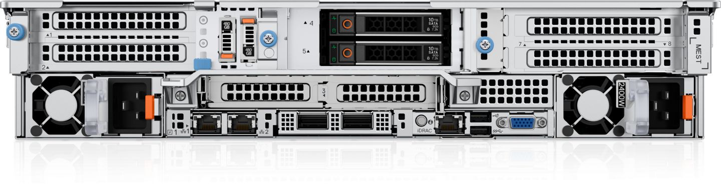 Server rack DELL PowerEdge R760; Trusted Platform Module 2.0 V3; 3.5