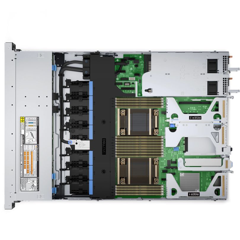 Dell PowerEdge R450 Rack Server,Intel Xeon 4310 2.1GHz(12C/24T),16GB RDIMM 3200MT/s,2TB 7.2K HDD(4x3.5