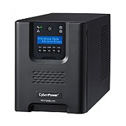 UPS CYBER POWER Line Int. cu Sinusoida Pura, LCD, tower,   1500VA/ 1350W, AVR, 8 x socket IEC, display LCD, 1 x baterie RBP0023, Backup 4 - 12 min, incarcare 8h, USB, RS232, GreenPower, serie PR 