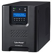 UPS CYBER POWER Line Int. cu Sinusoida Pura, LCD, tower,   1500VA/ 1350W, AVR, 8 x socket IEC, display LCD, 1 x baterie RBP0023, Backup 4 - 12 min, incarcare 8h, USB, RS232, GreenPower, serie PR 
