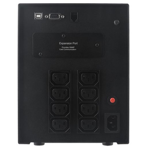 UPS CYBER POWER Line Int. cu Sinusoida Pura, LCD, tower,   1500VA/ 1350W, AVR, 8 x socket IEC, display LCD, 1 x baterie RBP0023, Backup 4 - 12 min, incarcare 8h, USB, RS232, GreenPower, serie PR 