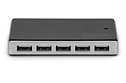 DIGITUS USB 2.0 10-Port Hub 10x USB A/F 1x USB mini incl. USB cable & power supply_5