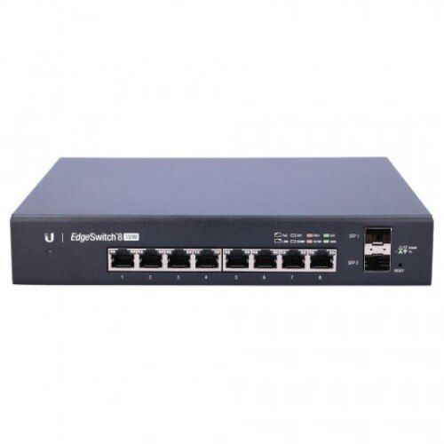 UBIQUITI ES-8-150W 8-port + 2xSFP Gigabit PoE switch 24V/48V 802.3af/802.3at_2