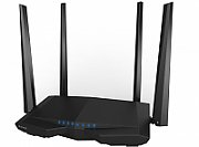 Router Wireless TENDA AC6, Dual- Band AC1200, 1*10/100MbpsWAN port, 3*10/100Mbps LAN ports, 4 antene externe 5dBi, 1*WiFi on/off,1* Reset/WPS button._1