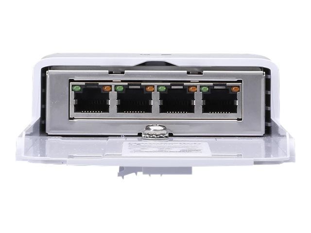 UBIQUITI N-SW Ubiquiti NanoSwitch Outdoor GbE 24V 1xPoE-In, 3xPoE-Out Passthrough Switch_2