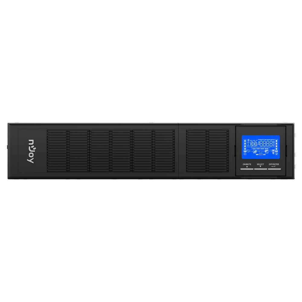 nJoy | PWUP-OL300BA-AZ01B | Balder 3000 | UPS |  Online dubla conversie | 3000 VA | 3000 W | Sinusoida pura | Rack/Tower | 2U | Nr iesiri 8 C13 & 1 C19 | Intrare C20 | RS-232, USB, RJ45, LCD_4
