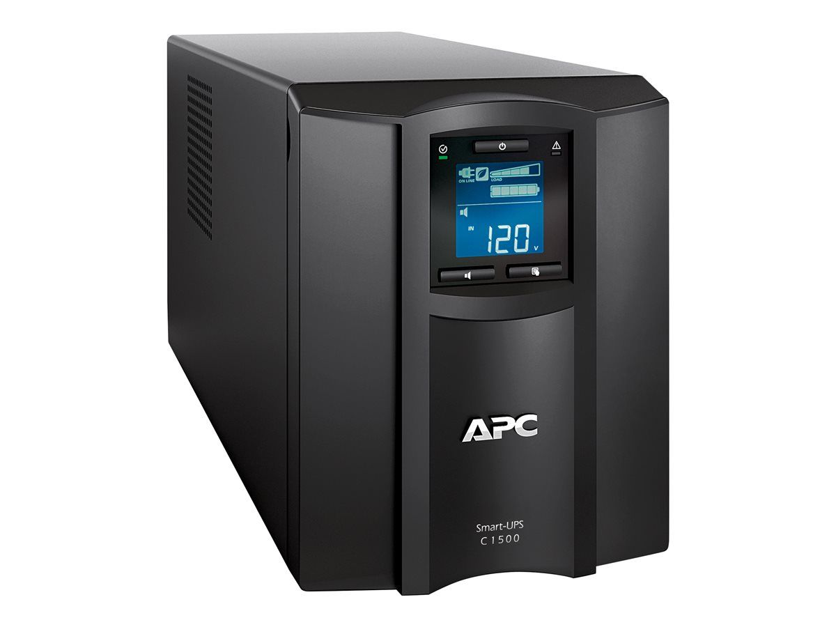 APC | SMC1500IC | UPS | Line interactive | 1500 VA | 900 W | Sinusoida pura | Tower | Nr iesiri 4 C13 & 2 jumper | Intrare C14|  USB, RJ45 serial,  Panou LCD_4