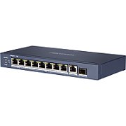 Switch Hikvision DS-3E0510HP-E, 8-port, PoE_1