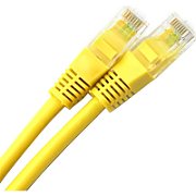 PATCH CORD UTP SPACER Cat5e, cupru-aluminiu, 5 m, galben, AWG26, 