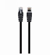PATCH CORD UTP SPACER Cat5e, cupru-aluminiu, 7.5 m, negru, AWG26, 