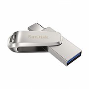 SanDisk Ultra Dual Drive Luxe USB flash drive 128 GB 3.2 Gen 1 (3.1 Gen 1) Stainless steel_2