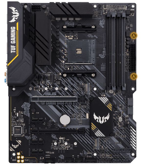 ASUS TUF GAMING B450-PLUS II AM4 B450 4xDIMM DDR4Up to 128GB M.2 4xSATA 6Gb/s6xUSB 2.0 8xUSB 3.2_2