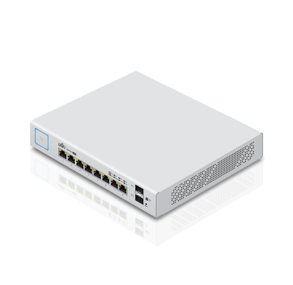 UBIQUITI USW-Aggregation UniFi managed Switch 8x SFP+ 160 Gbps Switching Capacity Layer2 Fanless_3
