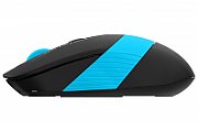 MOUSE A4tech, gaming, wireless, 2.4GHz, optic, 2000 dpi, butoane/scroll 4/1, buton selectare viteza, negru / albastru, 