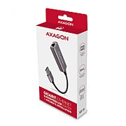 ADE-TR Adaptor retea USB3.2 Gen 1 Tip A la Gigabit Ethernet 10/100/1000, Metalic, Gri_3