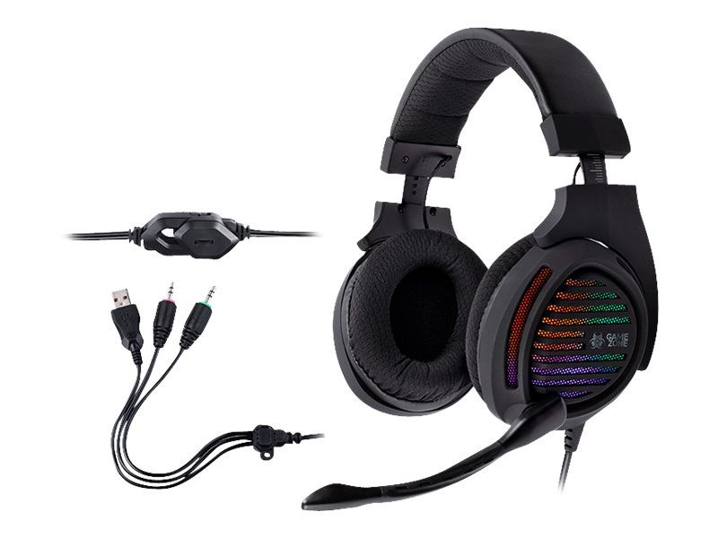 TRACER TRASLU46466 Headphones TRACER GAMEZONE Aligator RGB rainbow LED_5
