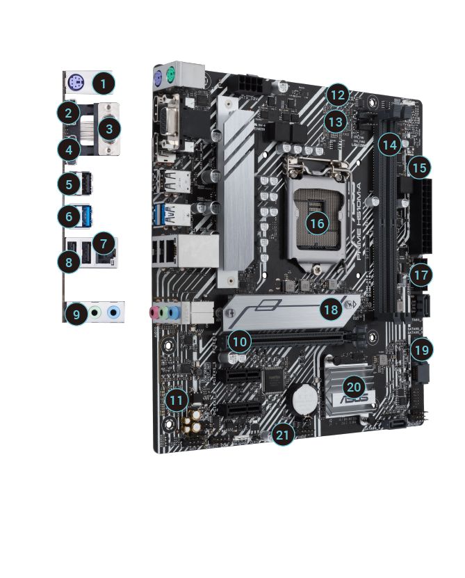 PLACA de BAZA Asus 