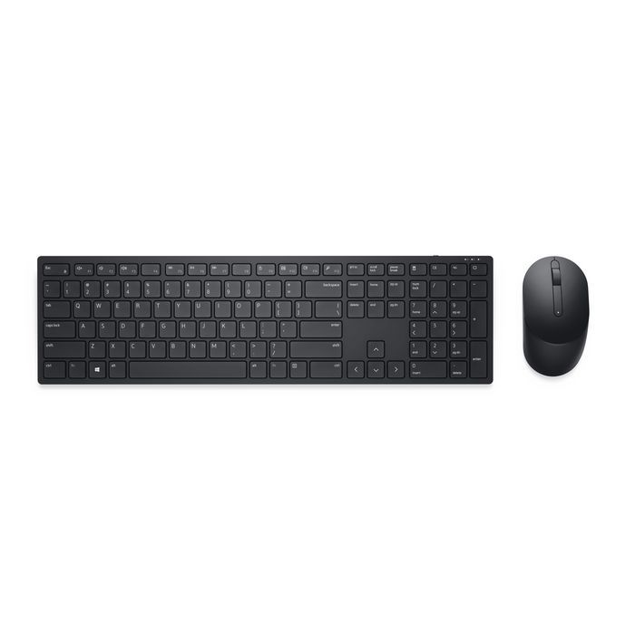 Kit tastatura si mouse Dell Pro KM5221W, wireless, negru_2