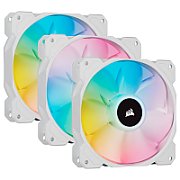 CORSAIR SP120 RGB ELITE White 120mm RGB LED Fan with AirGuide Triple Pack_1