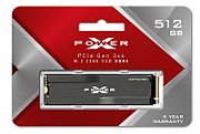 SILICON POWER P34XD80 512GB M.2 SSD PCIe Gen3 x4 NVMe 3400/2300 MB/s heatsink_2
