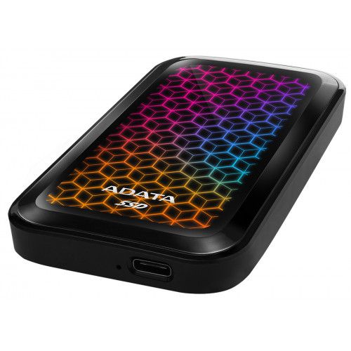 SSD extern ADATA SE770G, 512GB, Negru, USB 3.2_4