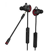 CASTI Edifier, cu fir, gaming, intraauriculare cu fir de legatura, utilizare multimedia, microfon pe casca, detasabil, conectare prin Jack 3.5mm, alb, 
