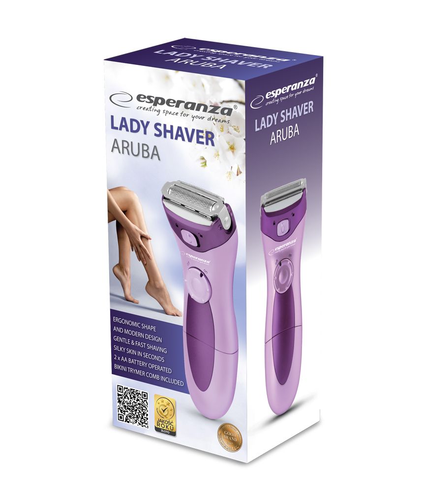 EBG003V Esperanza Purple women's shaver_2