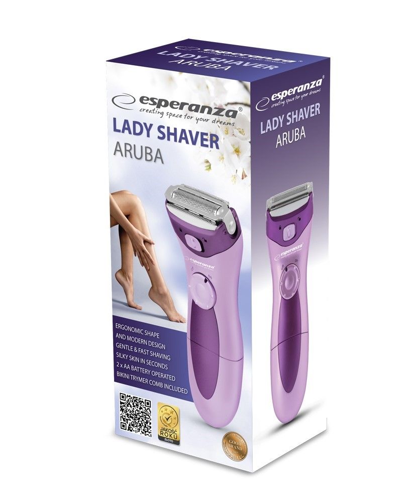 EBG003V Esperanza Purple women's shaver_4
