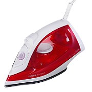 Philips EasySpeed GC1742/40 iron Dry & Steam iron Non-stick soleplate 2000 W Red, White_2