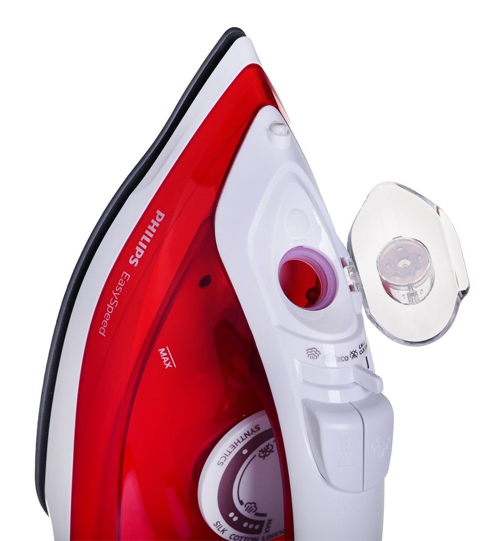 Philips EasySpeed GC1742/40 iron Dry & Steam iron Non-stick soleplate 2000 W Red, White_5