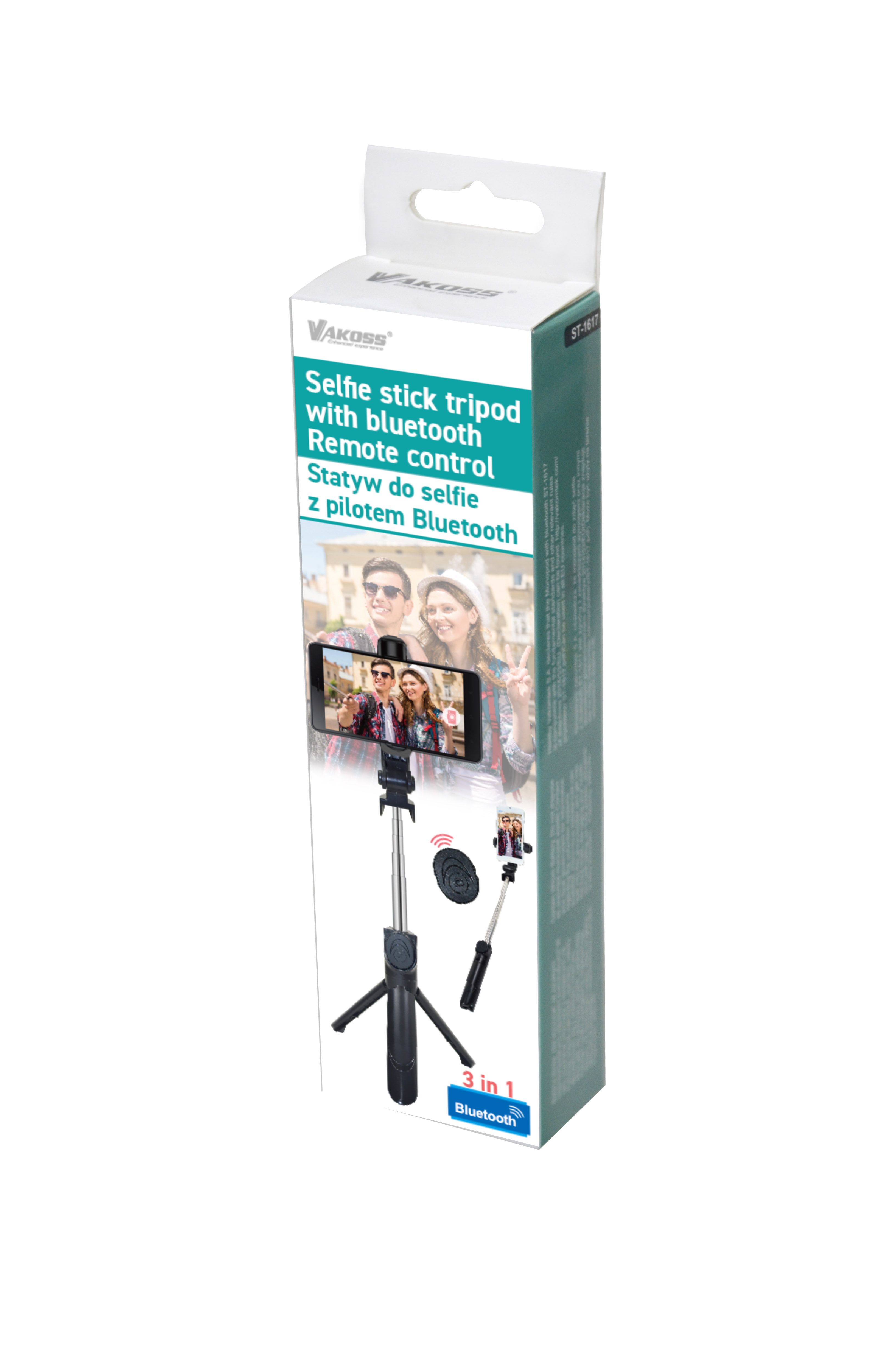 Vakoss 2in1 Tripod / Photo stick, Bluetooth remote control_2