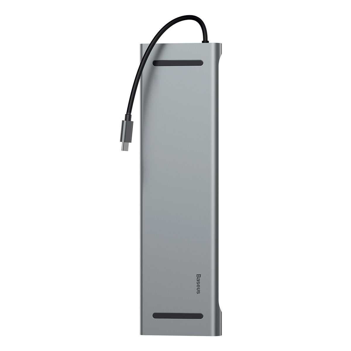 Adapter 11in1 Baseus Enjoyment, HUB USB-C to 2x HDMI, 3x USB 3.0, VGA, RJ45, USB-C PD, SD/microSD, 3.5mm jack_2