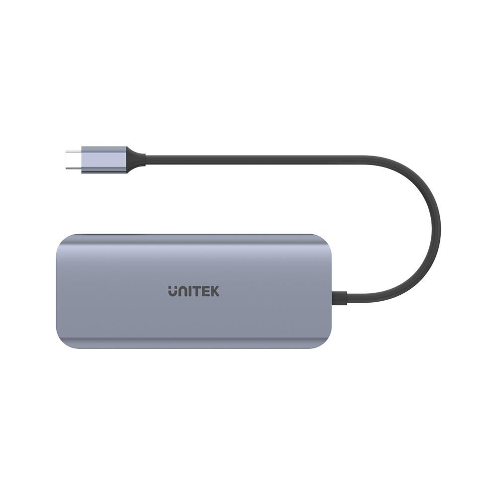 UNITEK D1026B interface hub USB 3.2 Gen 1 (3.1 Gen 1) Type-C 5000 Mbit/s Grey_3