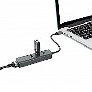 VAKOSS HUB USB 3.0 +RJ45 ETHERNET TC-4502X_3