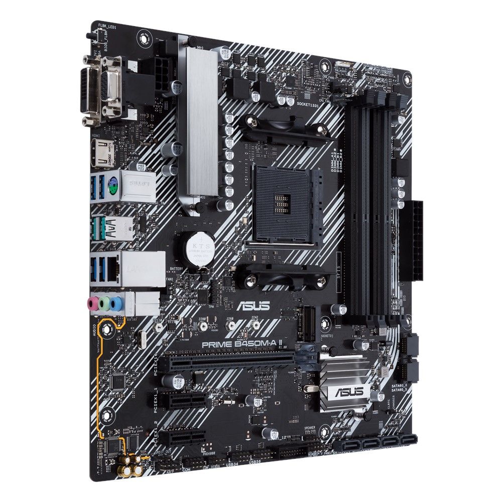 ASUS PRIME B450M-A II AM4 HDMI-DVI-VGA ÂµATX_3