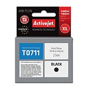 Activejet AEB-711N ink for Epson printer, Epson T0711, T0891 replacement; Supreme; 15 ml; black_1