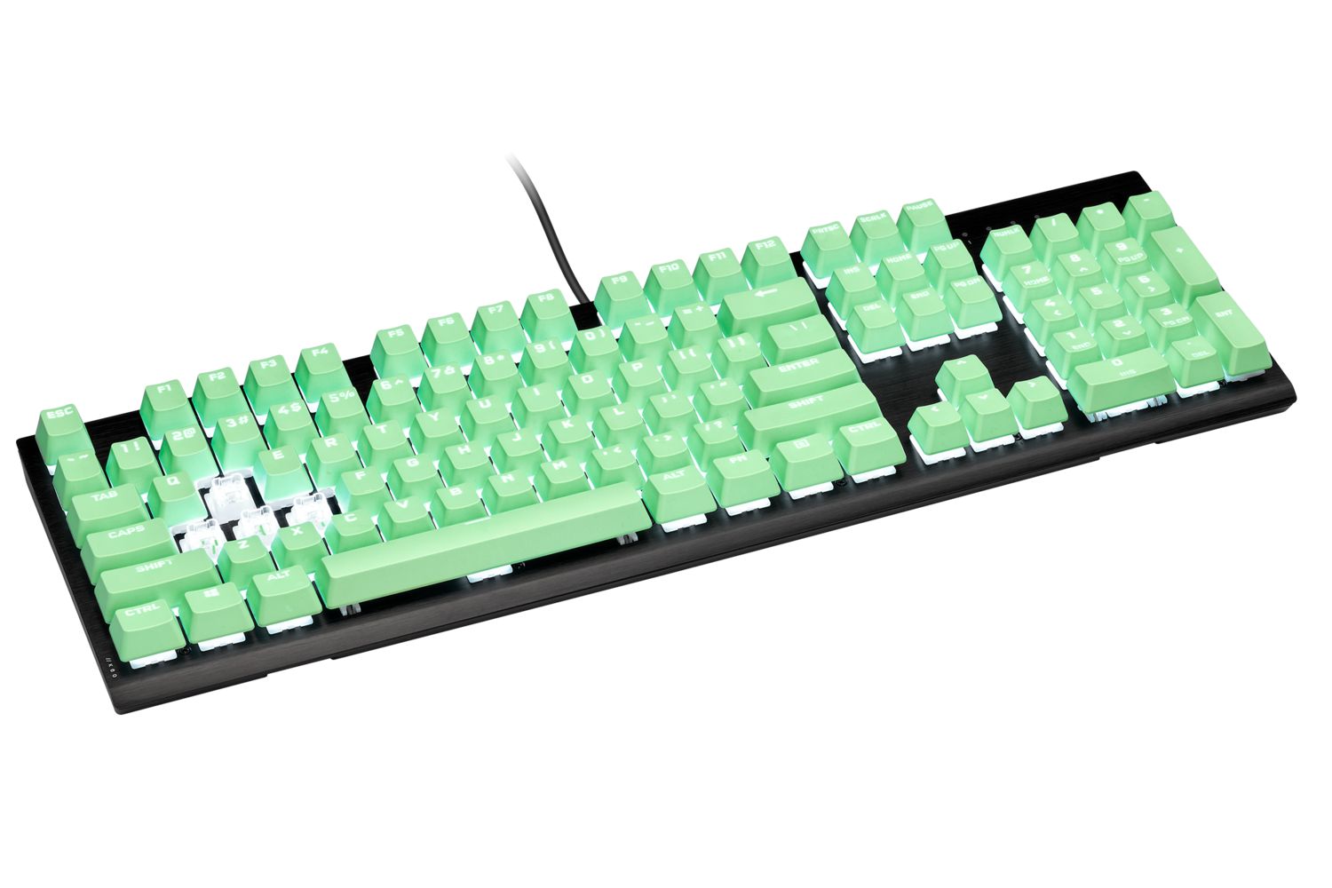 Razer Phantom Pudding Keycap Upgrade Set - White_12