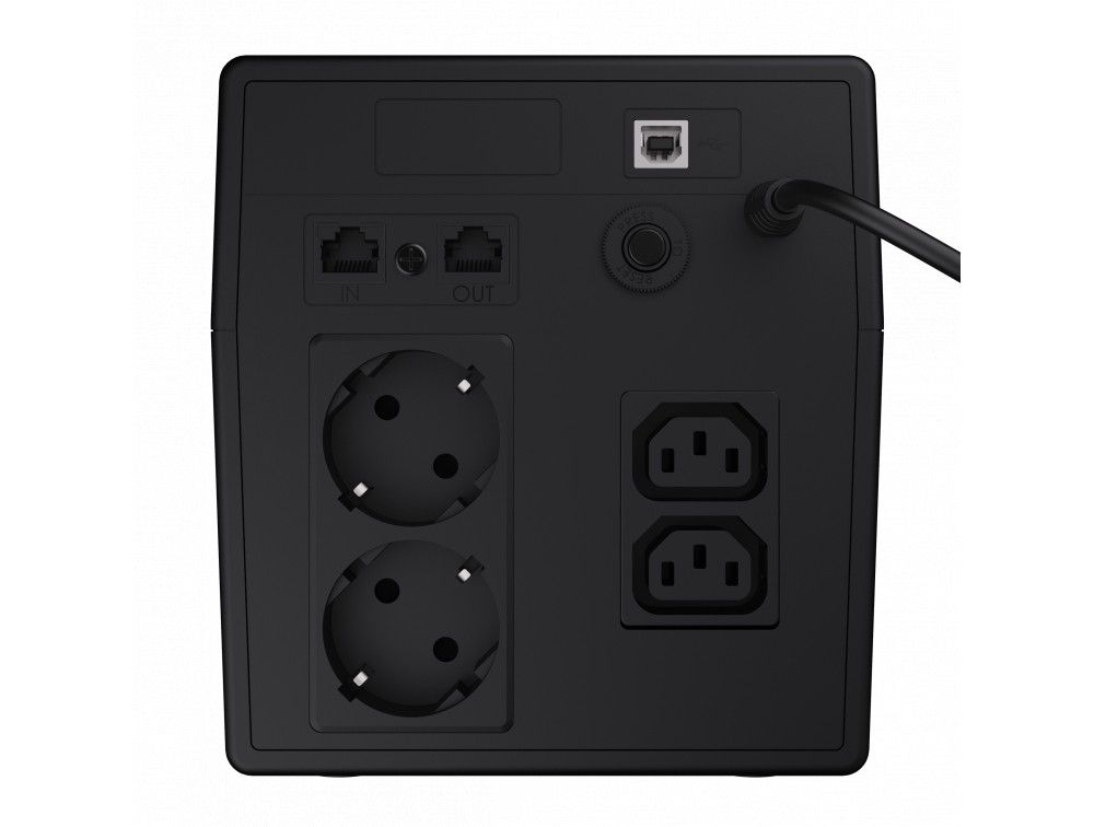 Green Cell UPS03 uninterruptible power supply (UPS) Line-Interactive 1000 VA 600 W 4 AC outlet(s)_2