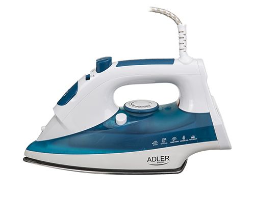 Adler AD 5022 Dry & Steam iron Ceramic soleplate Blue,White 2200 W_6