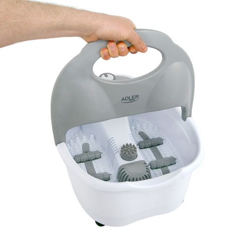 Adler AD 2167 massager Legs Grey, White_7