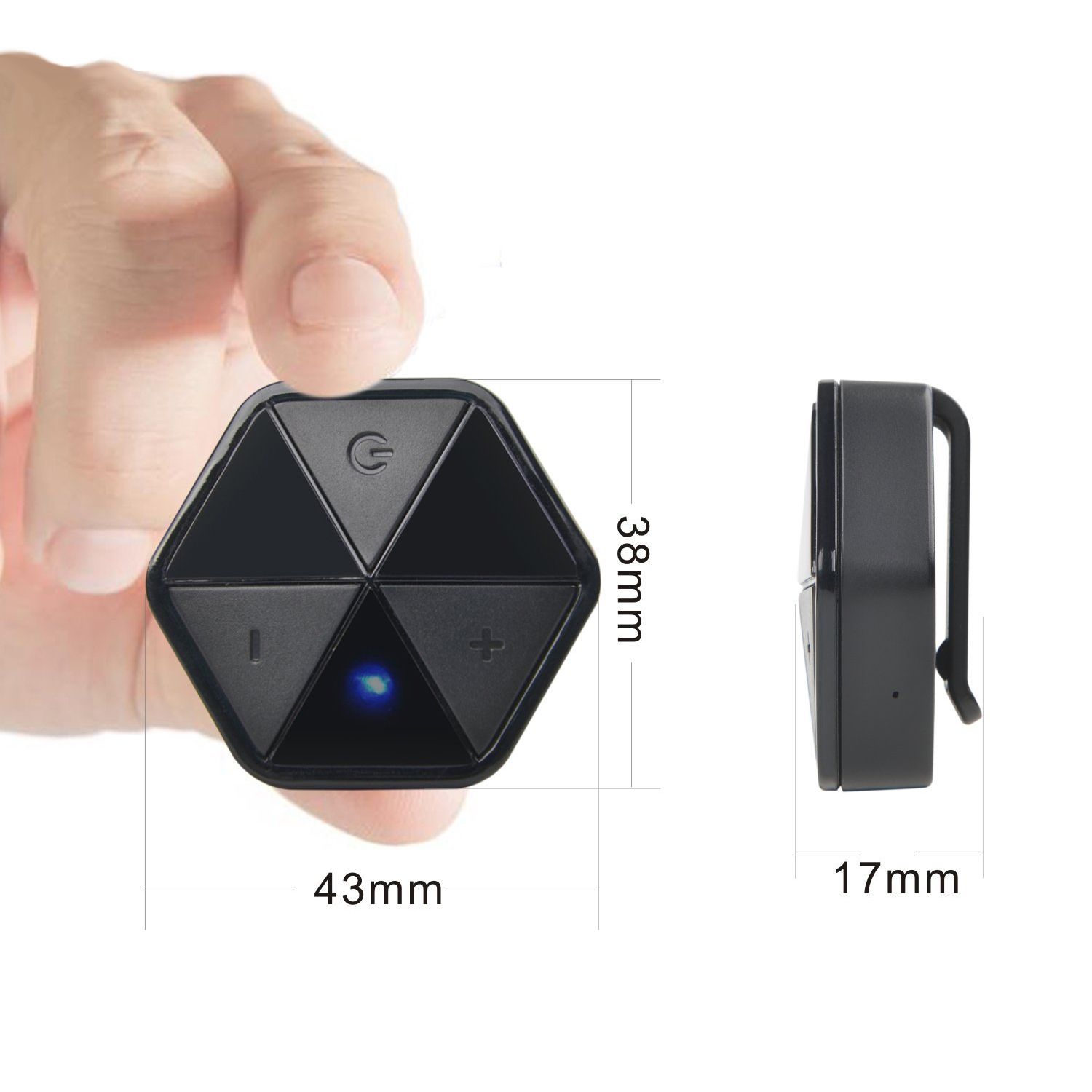 Bluetooth receiver adapter with Audiocore AC815 - HSP, HFP, A2DP, AVRCP clips_6