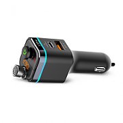 Savio TR-12 Car mp3 player and charger with Bluetooth 5.0 Black_4