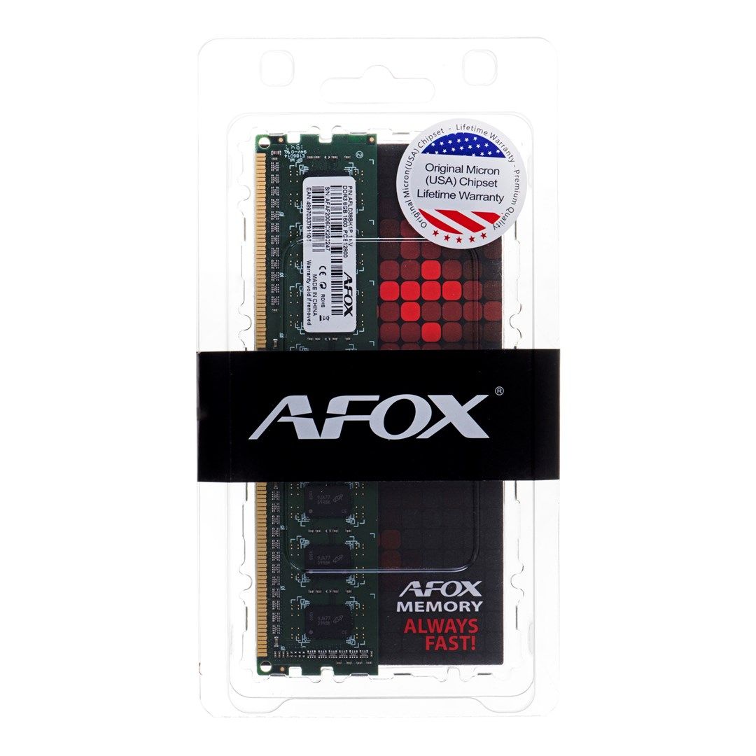 AFOX DDR3 8G 1600 UDIMM memory module 8 GB 1600 MHz LV 1,35V_3
