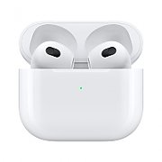 CASTI Apple AirPods with Charging Case (gen 3), albe 