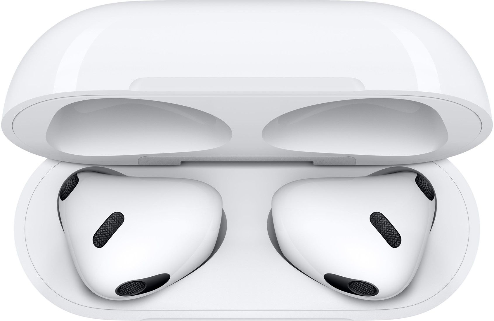 CASTI Apple AirPods with Charging Case (gen 3), albe 