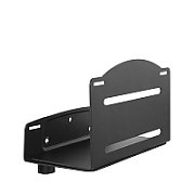 Neomounts by Newstar On-Wall PC Mount (Suitable PC Dimensions -Width: 12 - 21 cm) - Black  Specifications General Min. weight: 0 kg Max. weight: 10 kg  Functionality Width: 12 - 21 cm  https://www.neomounts.com/pc-thin-client/pc-desk-mounts/cpu-w100black- neomounts-by-newstar-cpu-holder/_2