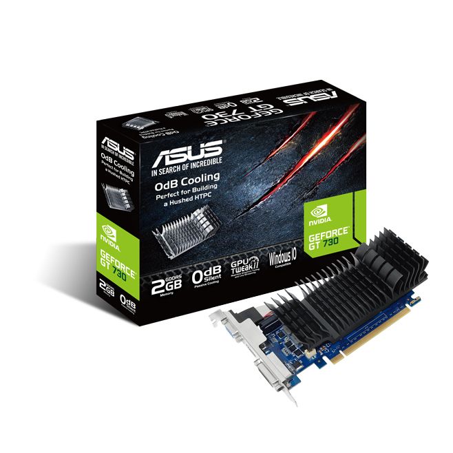 ASUS VGA NV 2GB GT730-SL-2 GD5-BRK-LP SILENT HDMI/DVI/D-Sub Low-Profile, Passivkühlung_2