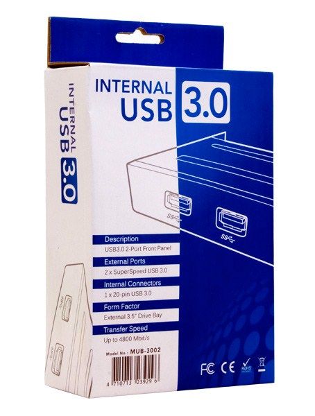 CHF MUB-3002 Chieftec MUB-3002 USB Hub, 2xUSB 3.0 port_2
