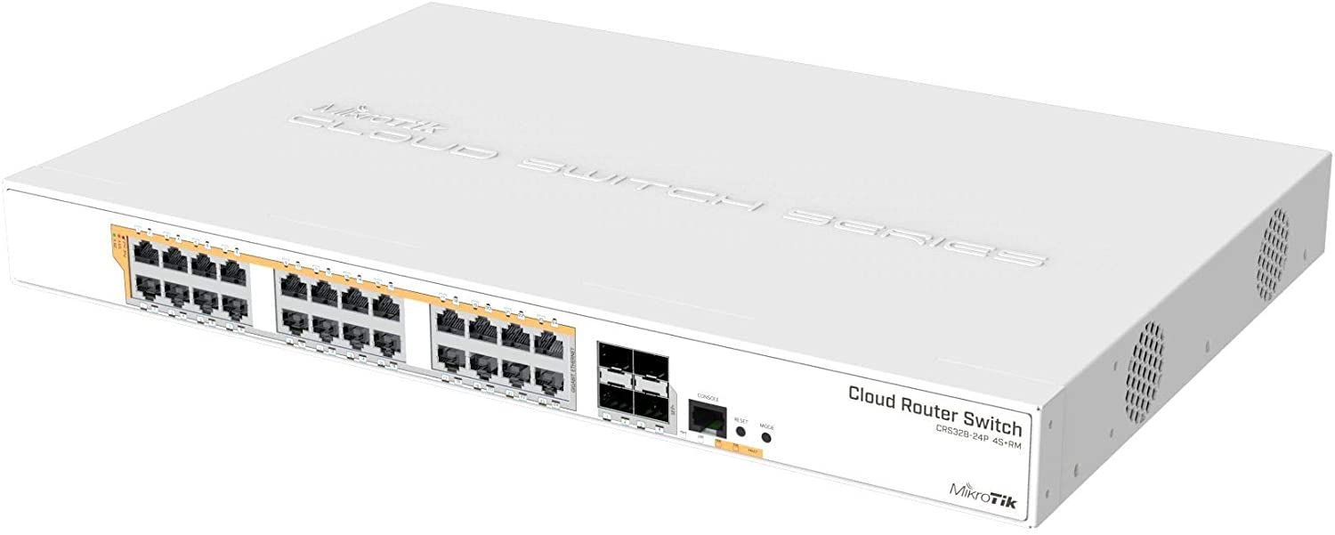 MIKROTIK CRS328-24P-4S+RM PoE Switch 24x RJ45 1000Mb/s 4x SFP+ Dual Boot PoE Budget 500W_2