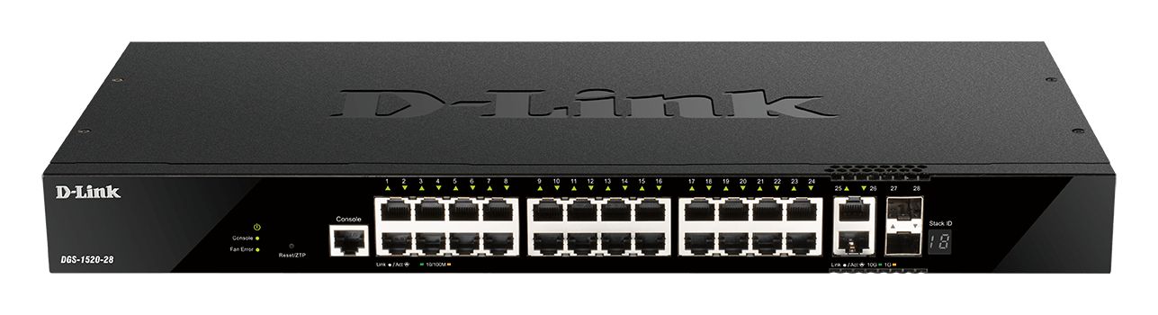 D-Link Switch DGS-1520-28 24xGBit/2x10GBit/2xSFP+_2